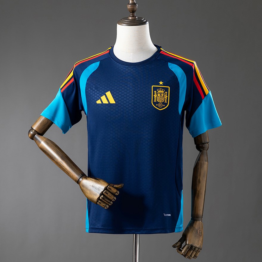 Tailandia Camiseta España Training 2026 Azul 2